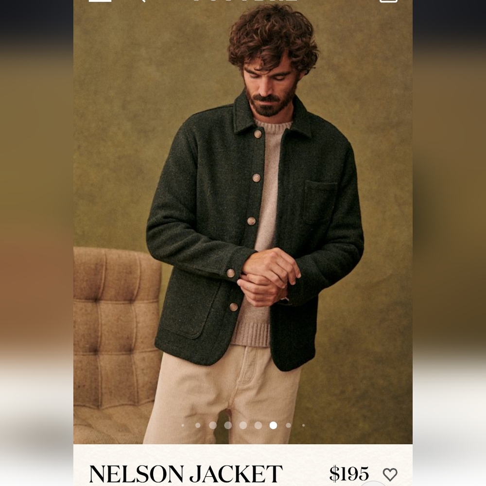 Nelson Jacket (L) NWT